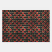 3D geometrisch achtergrondontwerp Inpakpapier Vel (Voorkant)