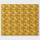 3D Geometrisch: Metallic Achtergrond Ontwerp Cadeaupapier (Vlak)