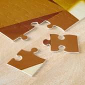 3D Geometrisch: Metallic Achtergrond Ontwerp Legpuzzel (Zijkant)