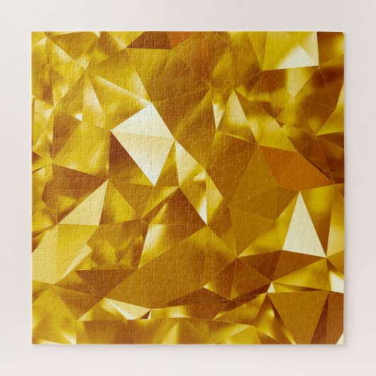 3D Geometrisch: Metallic Achtergrond Ontwerp Legpuzzel (Verticaal)