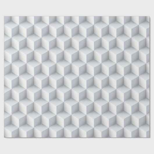 3d Geometrisch patroon Cadeaupapier (Vlak)