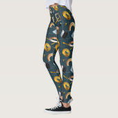 3D Geometrisch Patroon Leggings (Links)