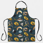 3D geometrisch patroon Schort (Voorkant)