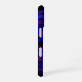 3D Geometrische Bloemblad Center iPhone 16 Hoesje (Rechterkant)