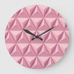 3D geometrische driehoeken: minimalistische achter Grote Klok