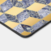 3D geometrische vierkanten Bureaumat (Hoek)