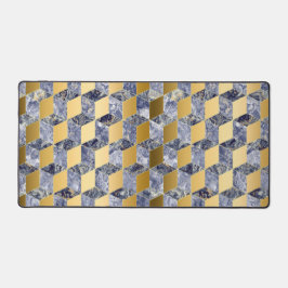 3D geometrische vierkanten Bureaumat