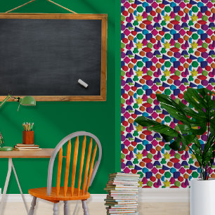 3D geometrische vormen   Symbolen - Kamer Kind Behang