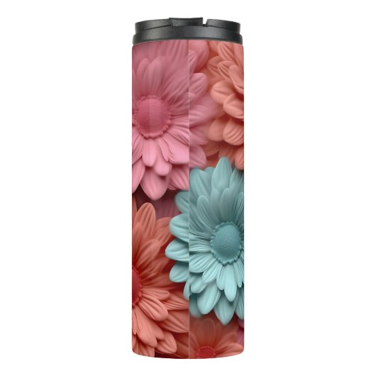 3D Gerbera Floral Thermosbeker (Achterkant)