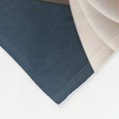 3D gerenderde rozen in tinten blauw en wit Fleece Deken (Hoek)