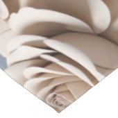 3D-gerenderde rozen in tinten blauw en wit Tafelkleed (Gekanteld)