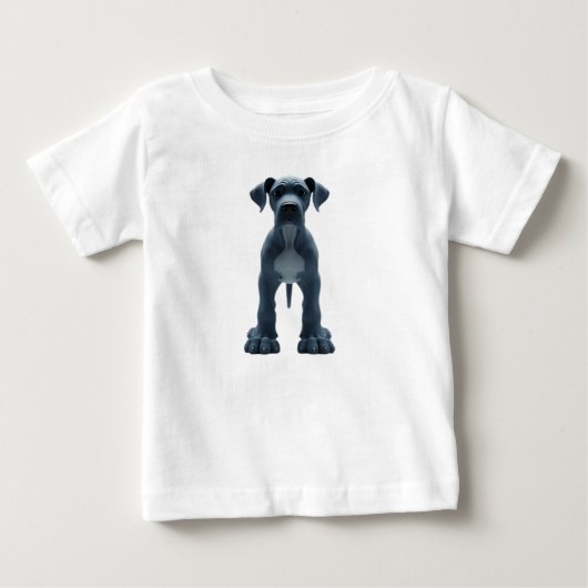 3D gestileerde blauwe Dogue de Bordeaux karakter (Voorkant)