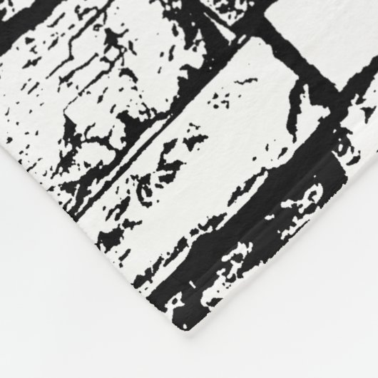 3D Giraffe Wall Break Art – Realistic Safari Fleece Deken (Hoek)