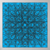 3D Glas Poster (Voorkant)