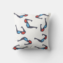 3D Glasses Pattern-Sierkussen Kussen