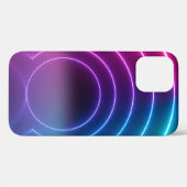 3d, gloeiende lijnen, tunnel, neonlichten, virtuee Case-Mate iPhone case (Achterkant (horizontaal))