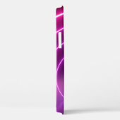 3d, gloeiende lijnen, tunnel, neonlichten, virtuee Case-Mate iPhone case (Achterkant / Rechts)