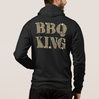 3D Gold Bling BBQ King Hoodie