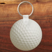 3D Golf Ball Design – Custom Option keychain (Voorkant)