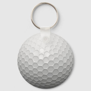 3D golfbal Sleutelhanger