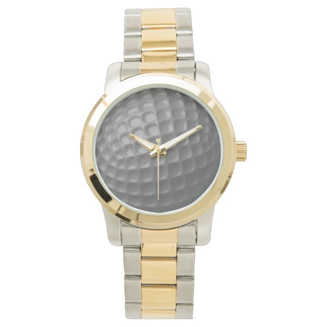 3D golfballen Horloge (Voorkant)
