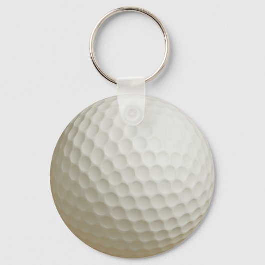 3D-golfbalontwerp – sleutelhanger met aanpasbare o (Voorkant)