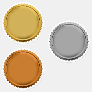 3D goud folie zegel sterren explosie uitmuntendhei Labels