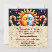 3d Gouden Kerstboom | Gouden Kerstfeest Kaart (Voorkant)