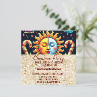 3d Gouden Kerstboom | Gouden Kerstfeest Kaart