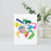 3D-graffiti Briefkaart (Staand voorkant)