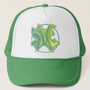 3d Graffiti logo - M - Trucker Hat Pet