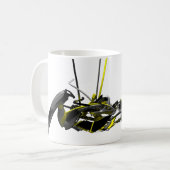 3d Graffiti-Mok Koffiemok (Voorkant links)