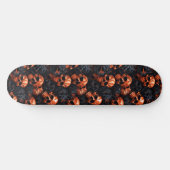 3D grafische schedel kunst Persoonlijk Skateboard (Horizontaal)