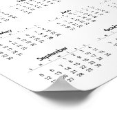 3D Grappig Varken 2 Witte Agenda Poster 2021 (Hoek)