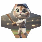 3D grappige honkbalkat, Voetbal (Enkel)
