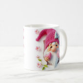 3d grappige kabouter mok wrap, 3d ontwerp mok wrap (Voorkant rechts)
