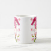 3d grappige kabouter mok wrap, 3d ontwerp mok wrap (Center)