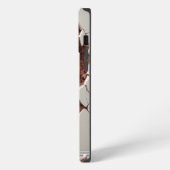 3d Grappige Schattigee Kerst Elf iPhone Hoesje (Linkerkant)