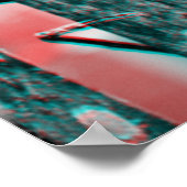 3D Graveyard Fence Poster (Hoek)