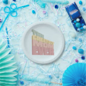 3D Greatest Mam Ever design Papieren Bordje (Feest)