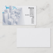 3d grijze visitekaartje achtergrond (Voorkant / Achterkant)