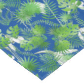3D groen blad patroon 01x4 Tafelkleed (Gekanteld)