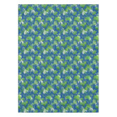 3D groen blad patroon 01x4 Tafelkleed (Voorkant)