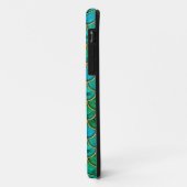 3D groene schalen met goud Case-Mate iPhone Case (Achterkant/links)