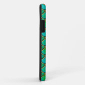 3D groene schalen met goud Case-Mate iPhone Case (Achterkant/rechts)