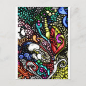 3d groet- en postkaarten met digitale kunststijl (Voorkant)