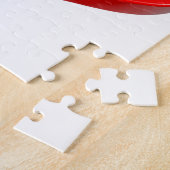3D Groot Rood Hart Legpuzzel (Zijkant)
