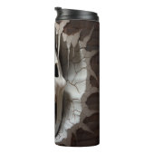 3D Halloween Ghost Gebarsten Gat Thermosbeker (Geroteerd rechts)