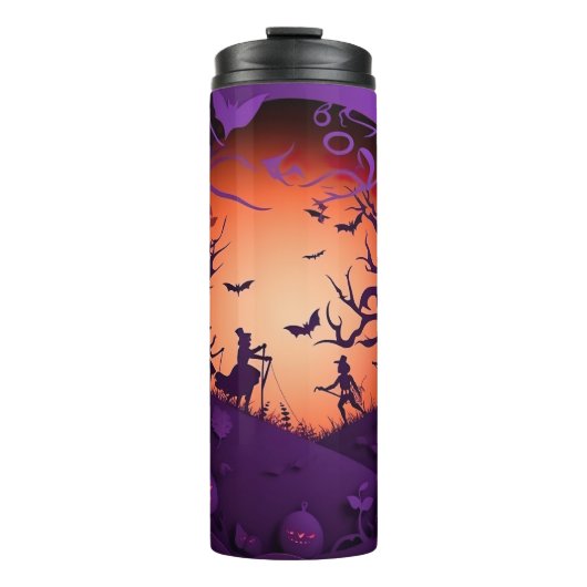 3d Halloween heks Thermosbeker (Voorkant)