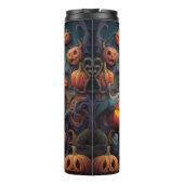 3D Halloween pompoen griezelig Thermosbeker (Achterkant)